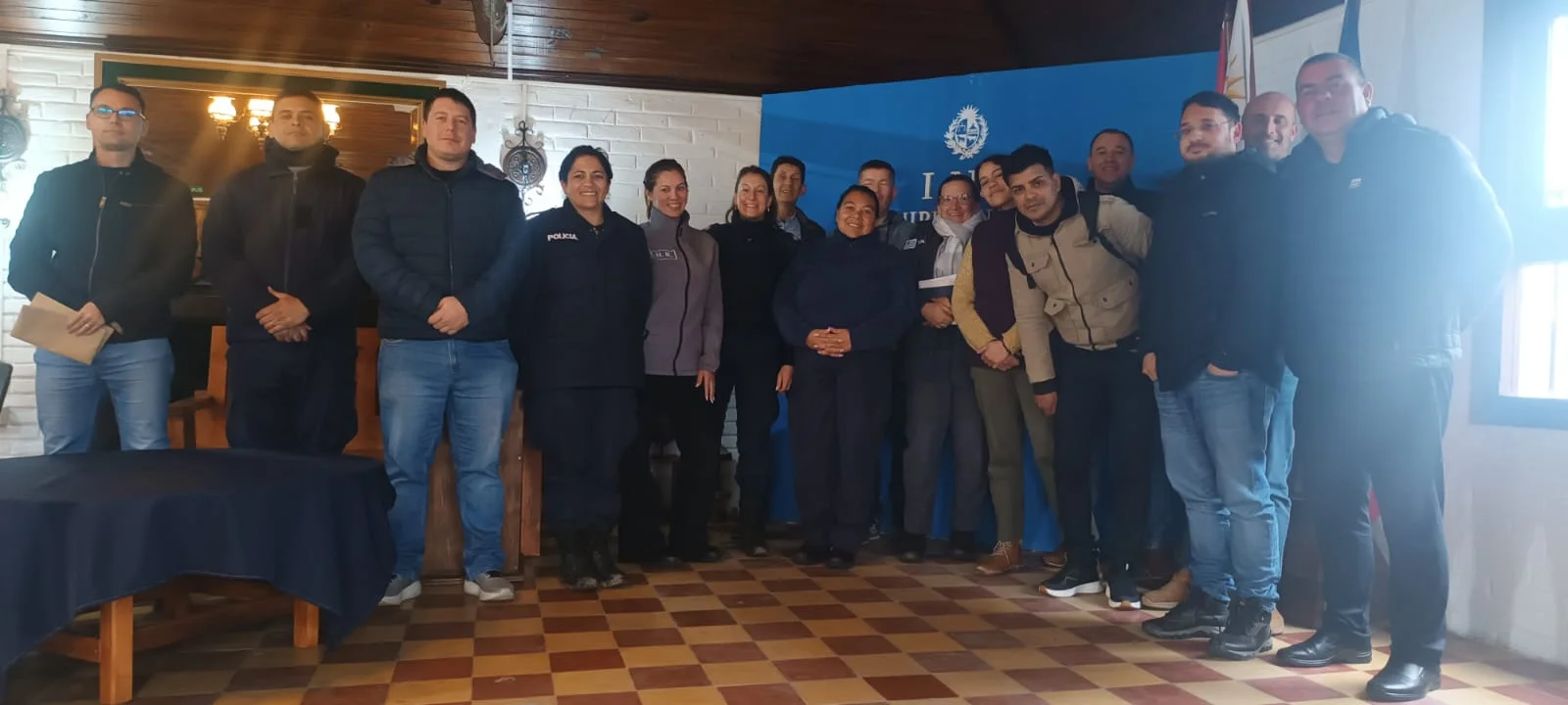 Primer reunión de UNFUPOL con el comando de la Unidad 26 de TACUAREMBÓ